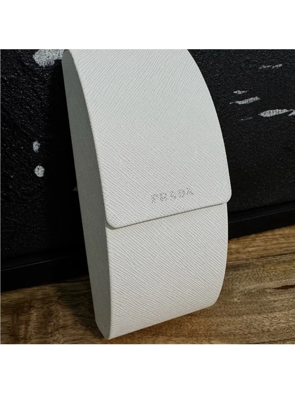 Prada Silver Frame Sunglasses with Gray Lenses